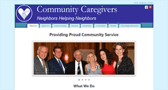 Desktop Screenshot of communitycaregivers.org