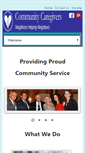 Mobile Screenshot of communitycaregivers.org